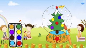 Мультик раскраска. Детские онлайн раскраски Снежный Шар, Барабан, Маракасы, Самокат, Самосвал