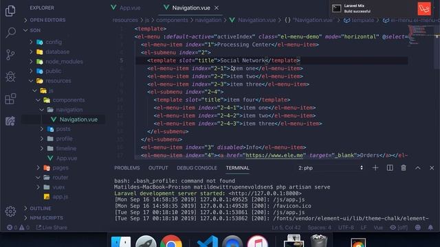 #Laravel how to make a social network with #Vue | Navbar Part 1 смотреть онлайн