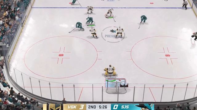 NHL 24 PS4. 2023-2024 REGULAR SEASON 10.12.2023: Vegas GOLDEN KNIGHTS VS San Jose SHARKS ! смотреть онлайн