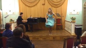 Юлия Загоскина - И. Дунаевский. Песенка Пепиты из оперетты "Вольный ветер"