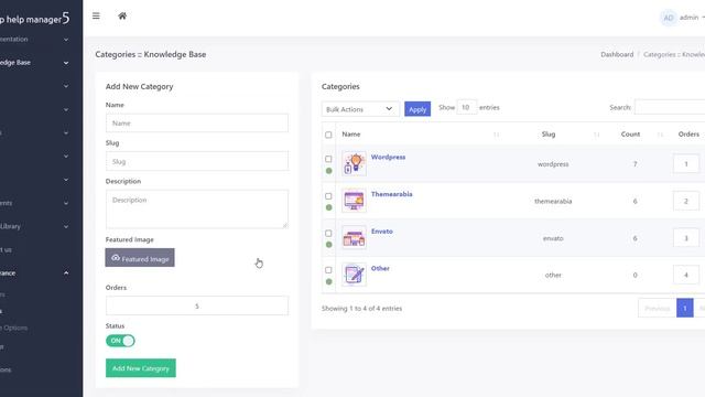 Extension KnowledgeBase - Php Help Manager