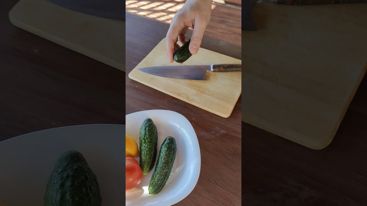 Кухонный нож, S grind, сталь lo45-28 #кухонныеножи #заточка #knifesharpening
