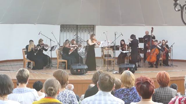 B-A-C-H - Солисты и оркестр - А.Хоффмайстер – Концерт для альта D-dur ( III ч. ) - Екатеринбург смотреть онлайн