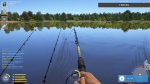 rf4.Русская рыбалка 4 . оз. Янтарное. фарм. ловим карпов