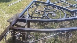 Ворота, шикарные своими руками.