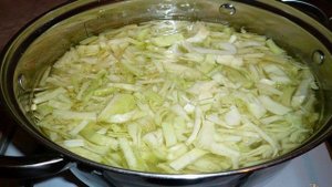 Суп с капустой и рисом
