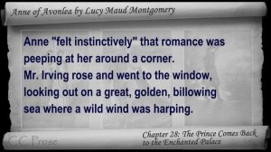 Chapter 28 - Anne of Avonlea by Lucy Maud Montgomery - The Prince Comes Back to the Enchanted Palac