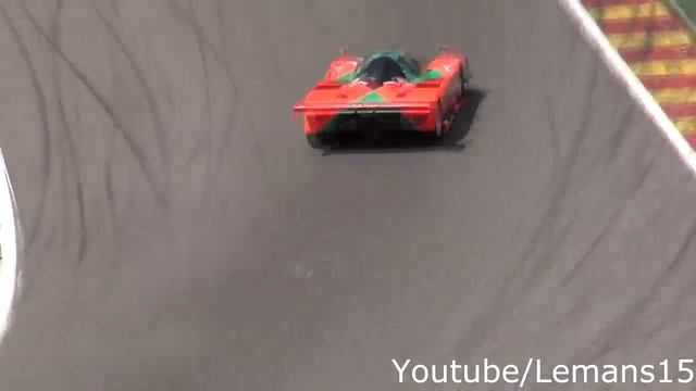 Mazda 767 B Lovely sound- Acceleration,Fly By's Spa Francorchamps 2014 смотреть онлайн