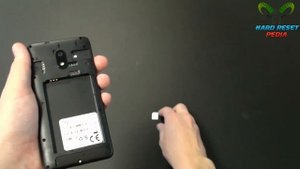 Itel A16 Insert The SIM Card