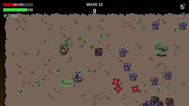 I Am Nuclear! Touch Me And Everything Explodes! | Brotato смотреть онлайн