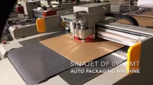 Sinajet DF-0906 MT - автоматический режущий плоттер для изготовления упаковки