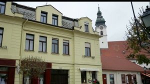 Венгрия .Мошонмодьяровар.  Прогулка по городу