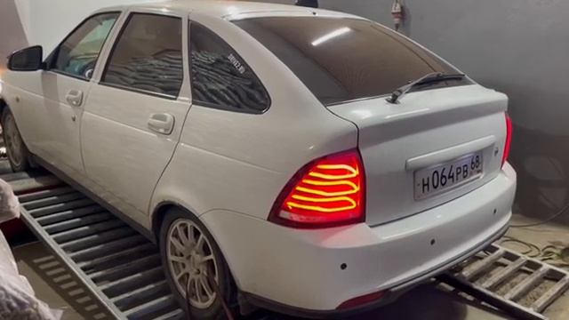 Финальный замер мощности и крутящего момента на диностенде команды Race-X! (129 сил и 169 момента) смотреть онлайн