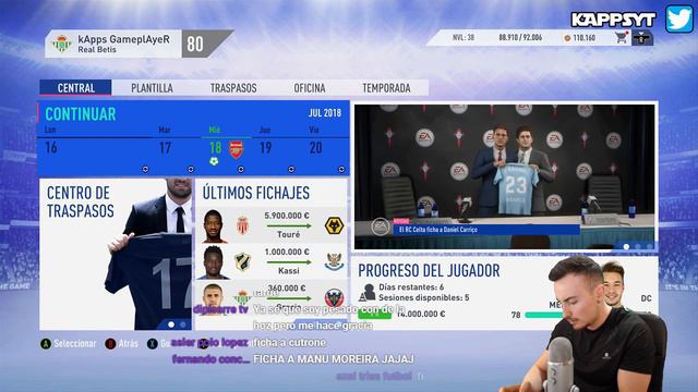 UN NUEVO COMIENZO #1 Real Betis | FIFA 19 Modo Carrera Manager Temp. 1 DIFICULTAD MÁXIMA DEFINITIVA смотреть онлайн