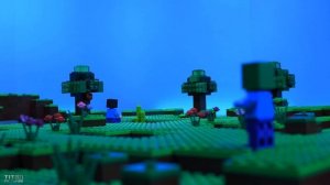 Zombie Life - Lego Minecraft Animation