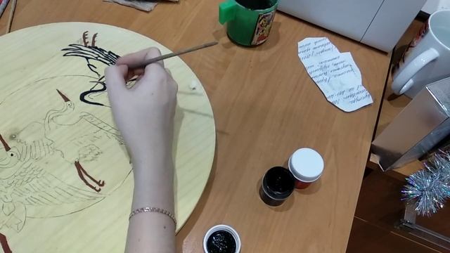 Роспись деревянной посуды в японском стиле смотреть онлайн