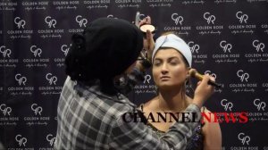 Golden Rose: Live make up tutorial signé Ayishah Aref