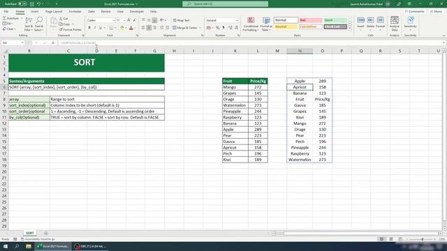 Excel 2021 Formulas that Every Excel User Must Know | Excel Formulas | Part-5 | My Excel School