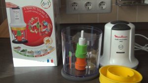 Измельчитель Moulinex 6в1 / распаковка, обзор, тестирование