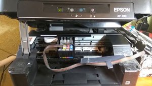 Ошибка замятие бумаги Epson XP 100