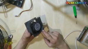 Кулер Вентилятор Инкубаторға 12 вольт PFC1212DE-FFC1212DE 8-9-12см Инкубатор(KAZ)