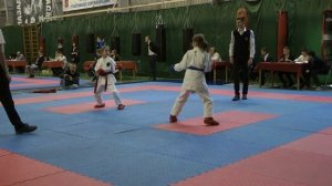 каратэ первенство цшк девочки 8-9 лет 29-02-2020