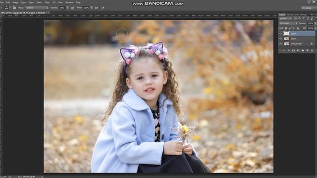 Как улучшить кадр с помощью инструмента кисть в Фотошоп. смотреть онлайн