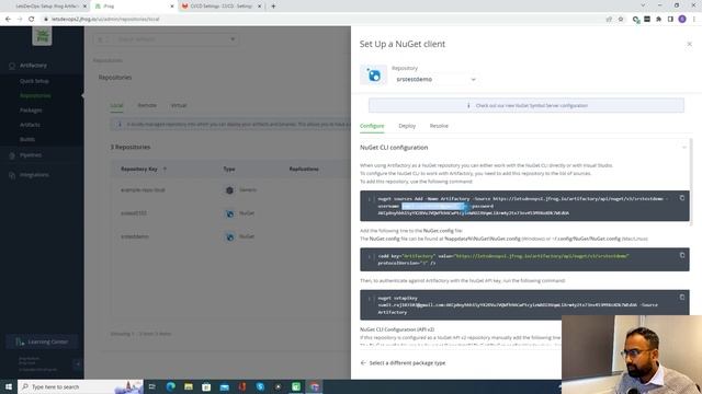 How to setup Jfrog Artifactory with GitLab CI/CD. Create and Publish Nuget Package to Jfrog.