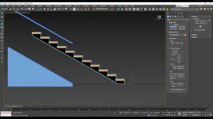 Как быстро сделать лестницу в 3ds Max: инструмент Basic Stairs | Уроки 3ds Max