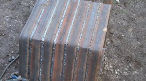 Булерьян из квадратной трубы