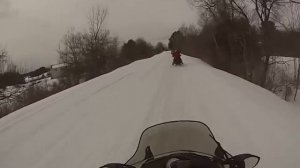 Arctic Cat 2008 TZ1 LXR Snowmobile Ride Maine