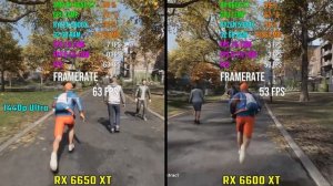 AMD RX 6650 XT против RX 6600 XT   Тест в 7 играх