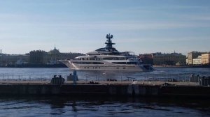 Яхта KISMET уходит из СПб.