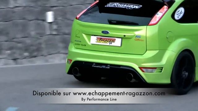 Ligne échappement complète avec Flamme Ford Focus RS 2.5 Turbo Ragazzon смотреть онлайн