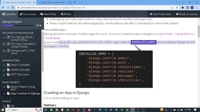 Mastering Django App Creation | COD Crafters | Django Compete Course part 01