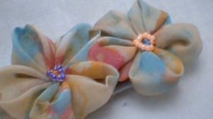 My kanzashi flowers