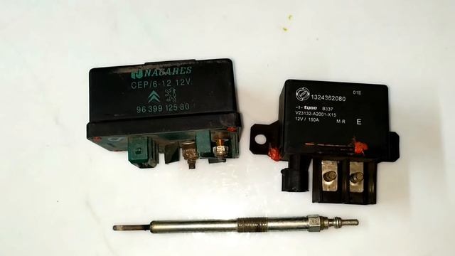 Реле и свечи накала смотреть онлайн