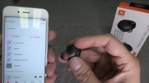 How to pair JBL TUNE120TWS wireless in ear headphones by Bluetooth