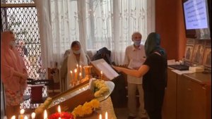 Божественная литургия  Пение церковно приходского хора 23 августа 2020 года