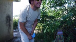 Деревенский туалет приколы