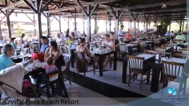 Crystal Flora Beach Resort 5 Кристал Флора Бич Бельдиби, Кемер, Турция