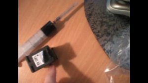 Заправка струйного картриджа