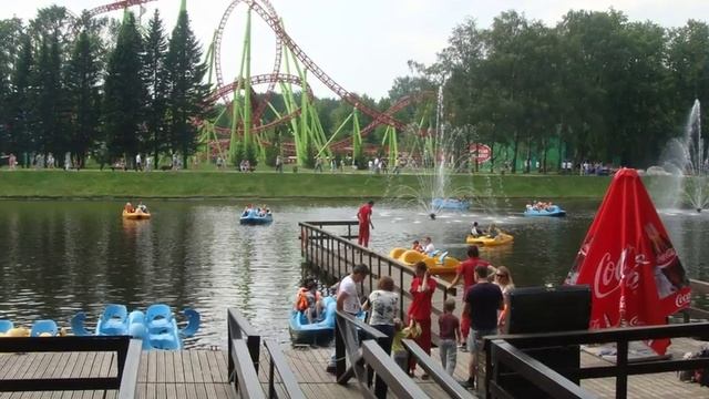 Прогулка в Приморском парке Победы г. Санкт-Петербурга смотреть онлайн