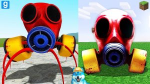 МАЙНКРАФТ ПРОТИВ МАСКА ПРОТИВОГАЗ ПОППИ ПЛЕЙТАЙМ ГАЛАВА 3 В ГАРРИС МОД! POPPY PLAYTIME GAS MASK