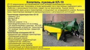 Оборудование для производства лука