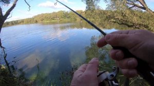 Микро-джиг. Пруд в окрестностях Бутово