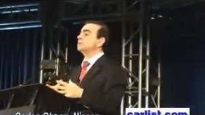 Renault Nissan CEO Carlos Ghosn, on marriage and mergers at Los Angeles auto show  california