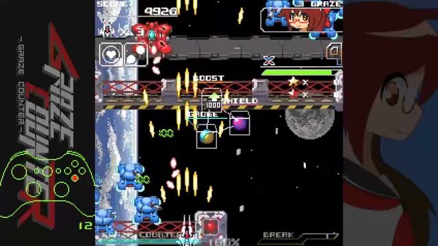 Graze Counter #1 (Demo + Commentary) смотреть онлайн