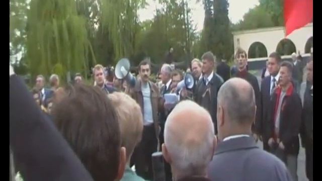 Львов, День Победы 2011, Красное Знамя на Холме Славы смотреть онлайн