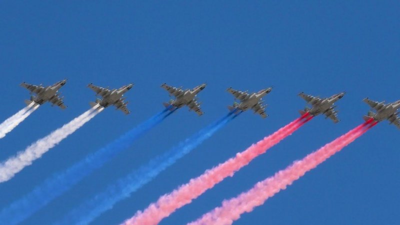 7 May. #4 Planes over Moscow before Victory Parade. Video Shorts.#Shorts Part 4